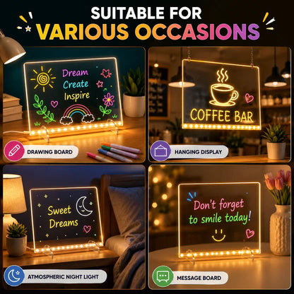 LED  Glow Drawing Board light Pad for Artists & Kids