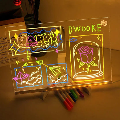 LED  Glow Drawing Board light Pad for Artists & Kids