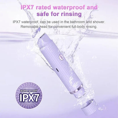 2 in 1 Dual-Head Shaver Waterproof Rechargeable, for Armpit, Legs, Arms
